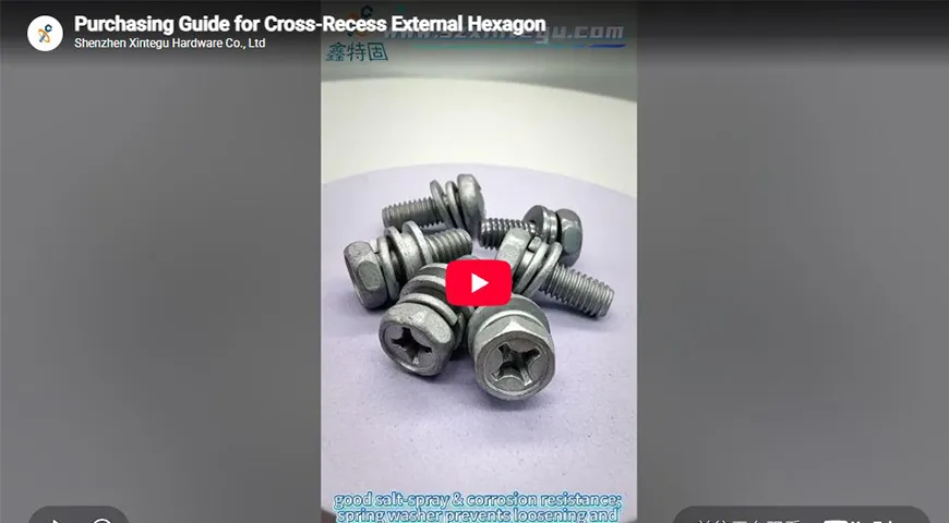 Purchasing Guide for Cross‑Recess External Hexagon