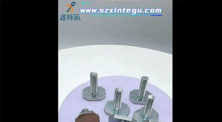 Anti-Rotation Octagon Head Shoulder Bolts  Custom
